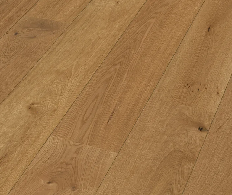 MEISTER Lindura Holzboden HD 400 Eiche lebhaft 8900 gebürstet Landhausdiele 0