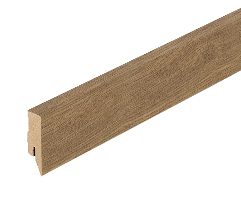 HORI MDF-Kern Sockelleiste Grundierfolie Topline Eiche Baxter Bark 0