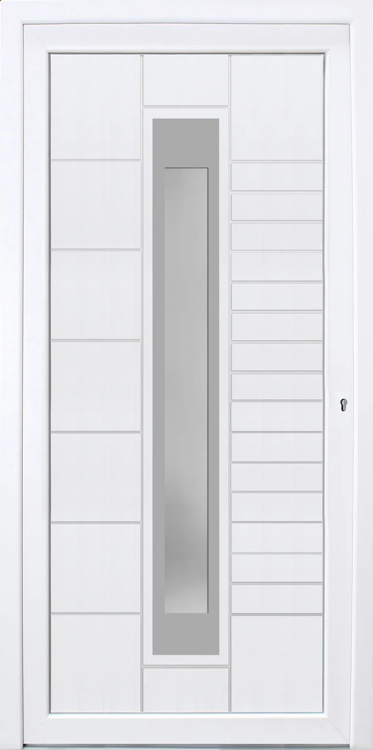 HORI Kunststoff Haustür Stripe 3