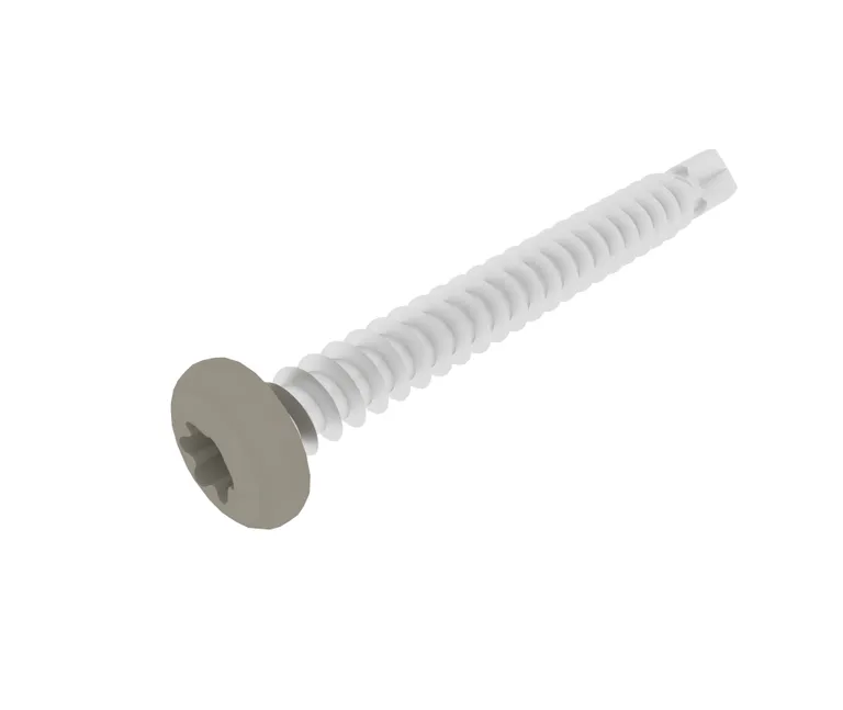 HORI Fassadenprofil Schrauben Set beige-grau 4,2 x 38 mm 1