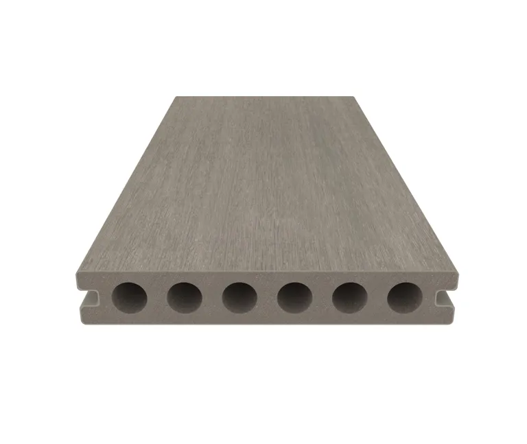 NewTechWood Terrassendielen WPC Hohlkammer Deluxe Antique Holzstruktur gebürstet / glatt gebürstet Co-Extrudiert 22,5 x 138 mm 3