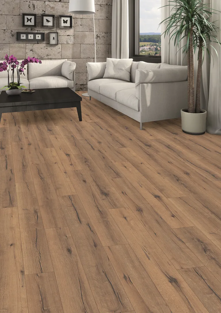 HARO Laminat Tritty 100 Eiche Italica natur Landhausdiele 1