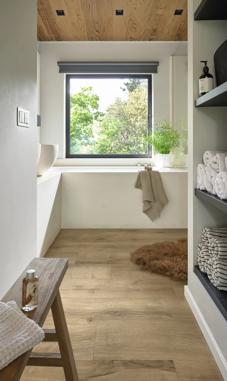 MEISTER PVC-freier Designboden MeisterDesign. next DD 500 S Risseiche Terra Landhausdiele 5G Dry® 2