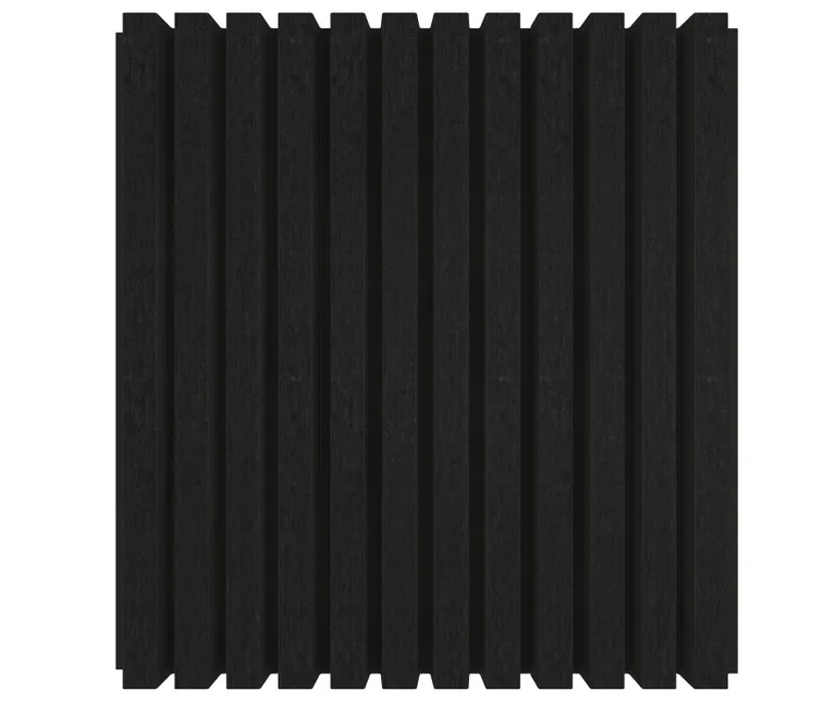HORI WPC Fassadenprofil Rhombus Premium Small 33 x 215 mm anthrazit-schwarz 1