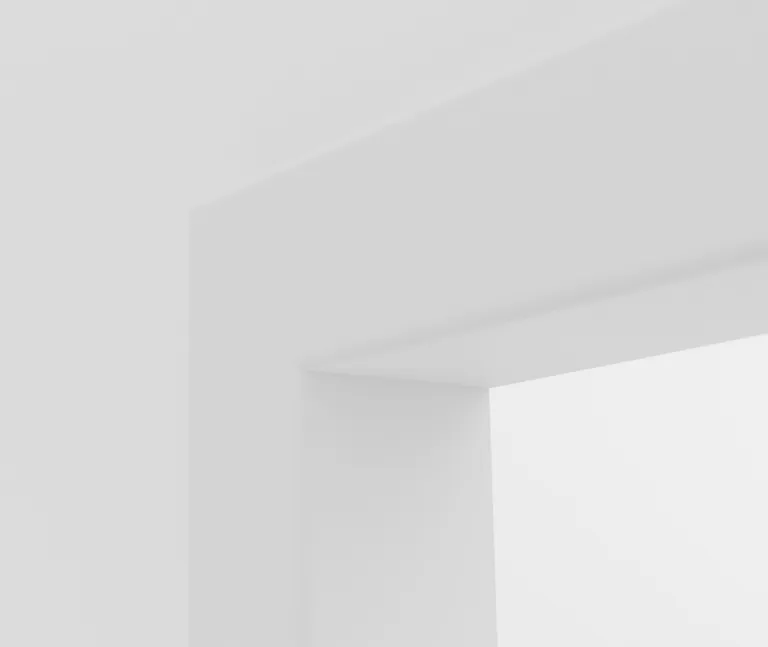 HORI Zierbekleidung Satz CPL Weiß RAL9016 Designkante 0