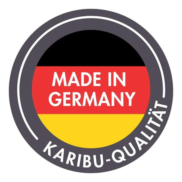 Karibu Saunahaus Quadro 38 mm 15