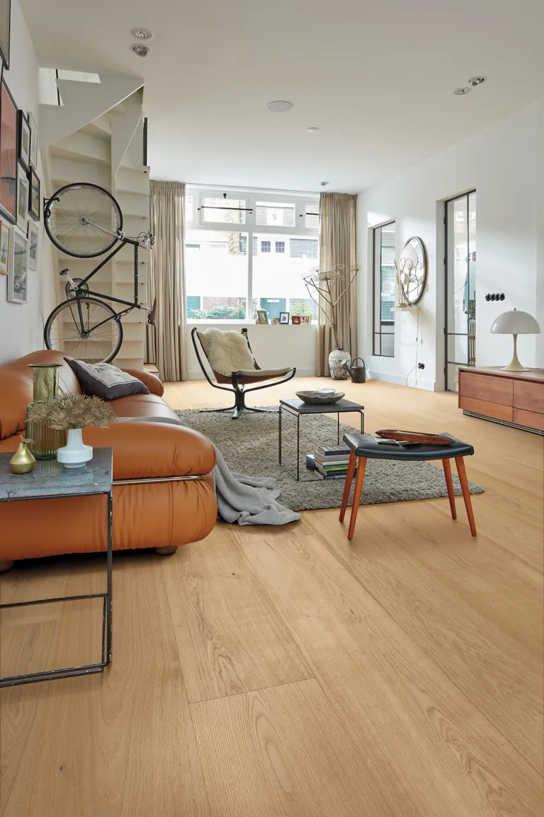 MEISTER Lindura Holzboden HD 400 Eiche natur hell 8918 gebürstet Landhausdiele 1