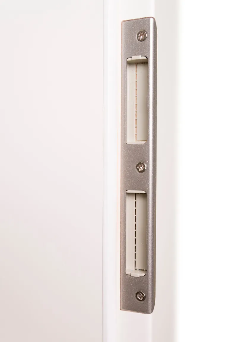 HORI Zimmertür Komplettset Weißlack  RAL9010 Wabe Eckkante 10
