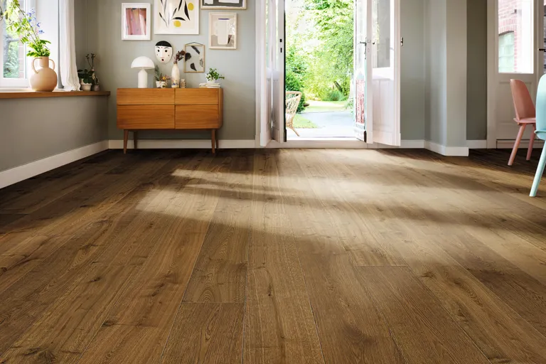 HARO Parkett 4000 Eiche Jubiläumsedition geräuchert strukturiert Landhausdiele 1