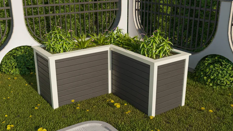 Karibu Hochbeet Steck- / Schraubsystem 19 mm 2