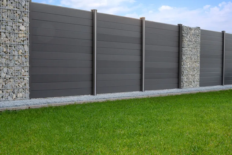 GroJa WPC/BPC Solid Sichtschutzzaun Stecksystem 0