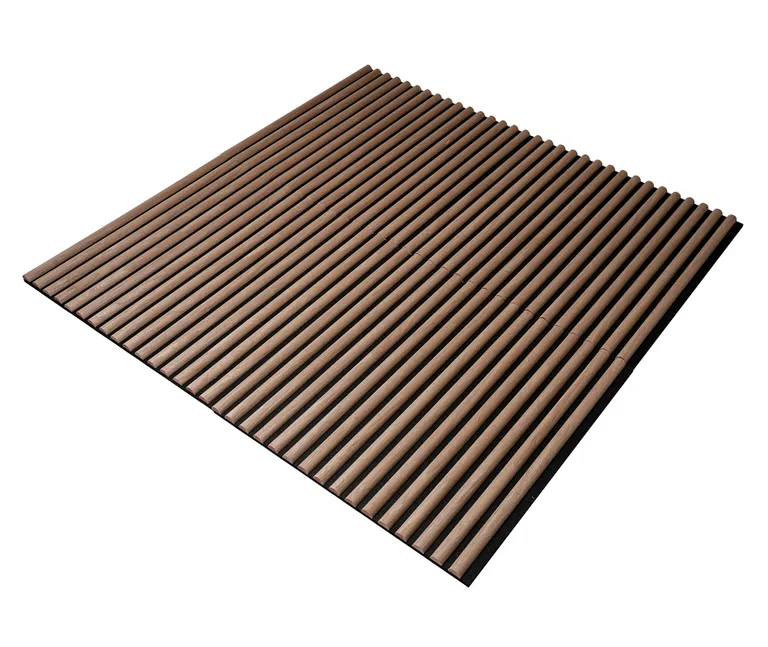 HORI WALL Akustik Dekor Wandpaneele Beige Oak Rundstab Quadratisch 6