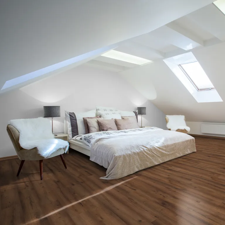 DOMIZIL PVC freier Klick-Designboden Aqua Eiche rustik geräuchert Landhausdiele 5