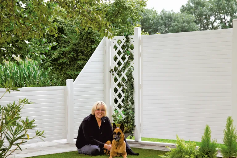 TETZNER & JENTZSCH Pfosten Lightline KS weiß 1