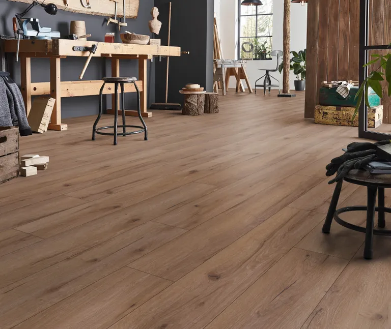 KRONOTEX Laminat Robusto D81662 Harvest Eiche Braun Landhausdiele 3