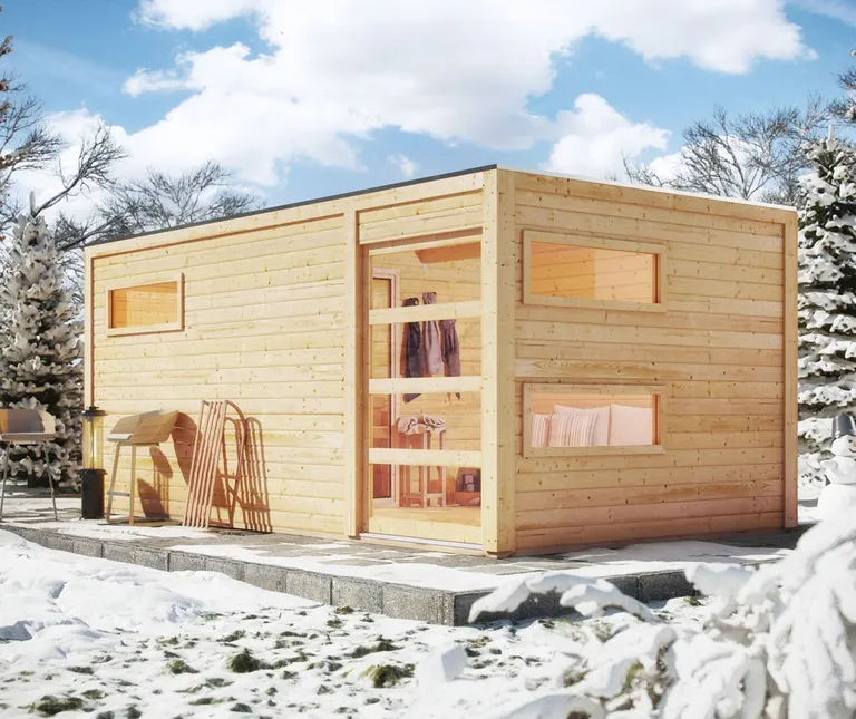 Karibu Sauna-Haus Hygge 38 mm 8