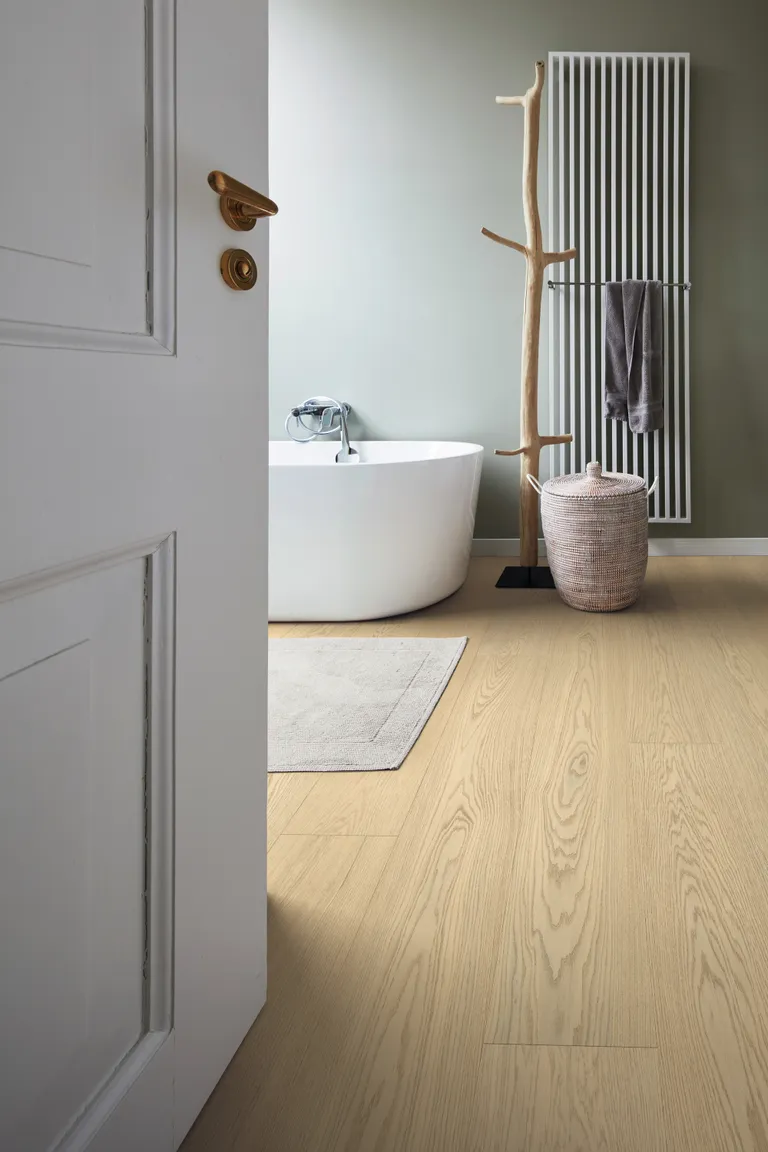 MEISTER Lindura Holzboden HD 400 Eiche natur Alabaster 8919 gebürstet Landhausdiele 1
