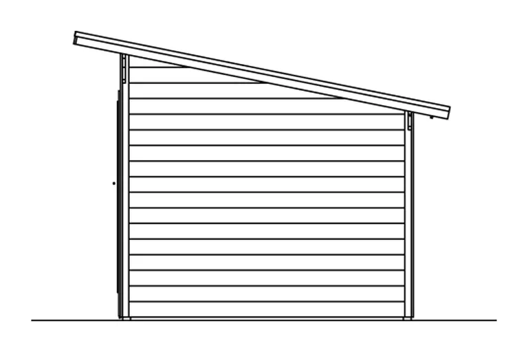 SKAN HOLZ Gartenhaus Ostende 6