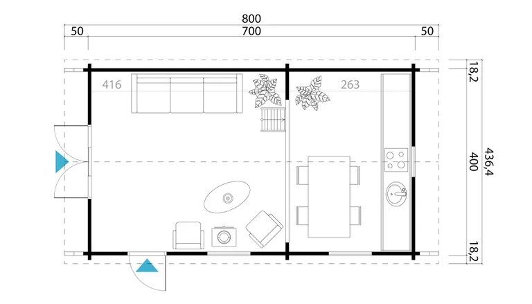 Lasita Maja Ferienhaus Maipo 5