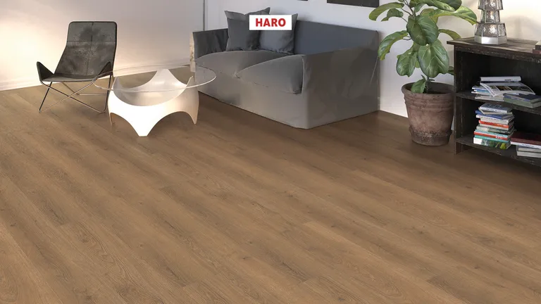 HARO Laminat Tritty 100 Eiche Flavia geräuchert authentic Landhausdiele 2