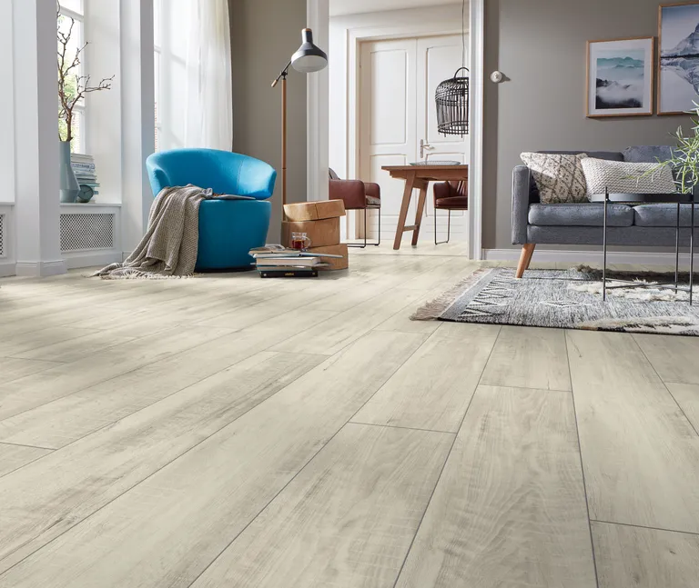 KRONOTEX Laminat Exquisit Plus D4787 Gala Eiche Weiß Landhausdiele 3