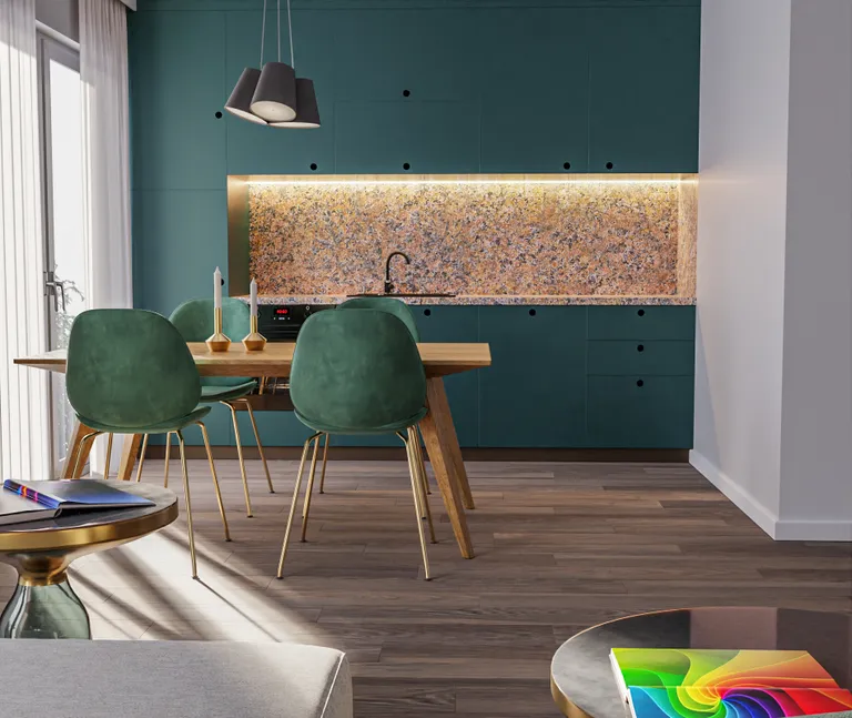 HORI Klick-Hartvinylboden massiv Eiche rauchgrau Landhausdiele 9