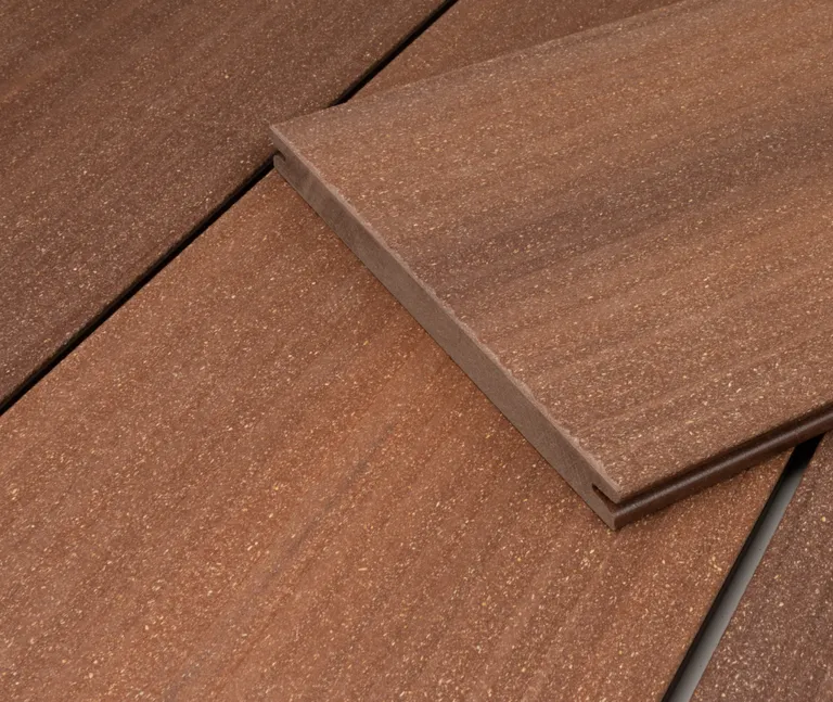 HORI Terrassendielen Komplettset WPC Sylt braun 16 x 193 mm 0