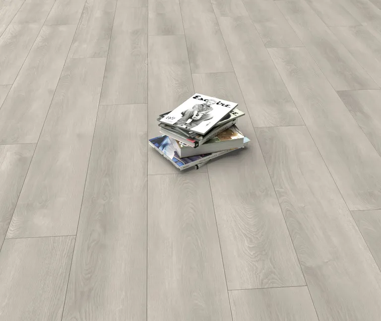 HORI Klick-Hartvinylboden Classic Rigid SPC Eiche Misty Oak Landhausdiele synchron Holzstruktur schmal 4