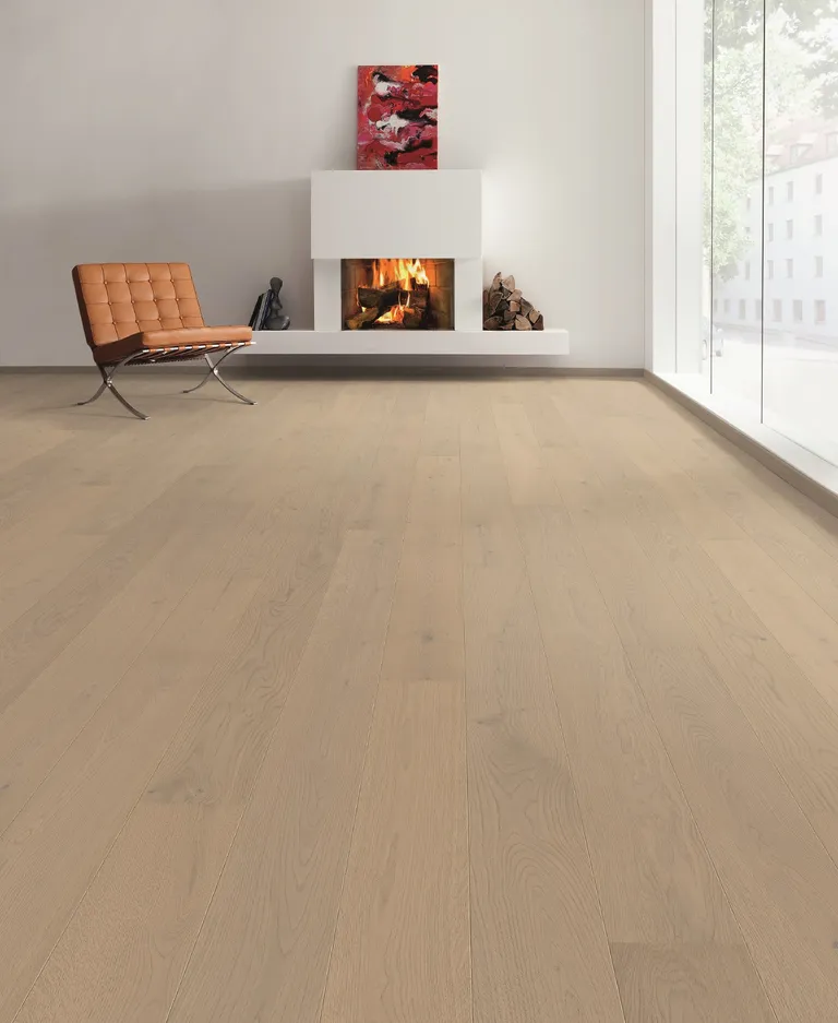 HARO Parkett 4000 Eiche sandgrau strukturiert Markant Landhausdiele 3
