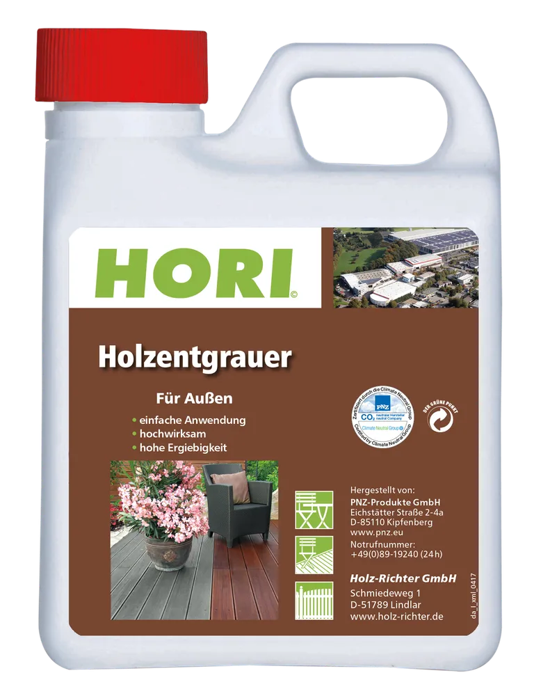 HORI Holzentgrauer für Außen 0