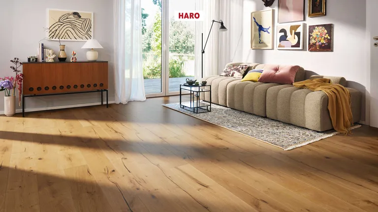 HARO Parkett 2500 Eiche strukturiert Alabama Landhausdiele 2. Wahl 4