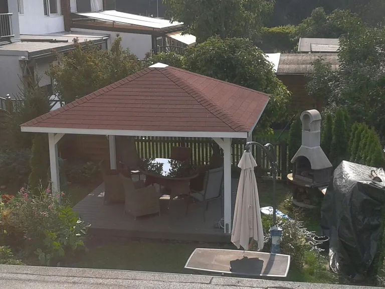 Megawood Terrassendielen Komplett-Set WPC Premium massiv schiefergrau 5