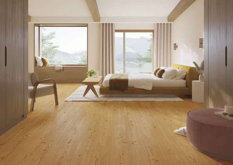 PARADOR Laminat Classic 1050 Lärche Yukon honig Seidenmatte Struktur Landhausdiele 2