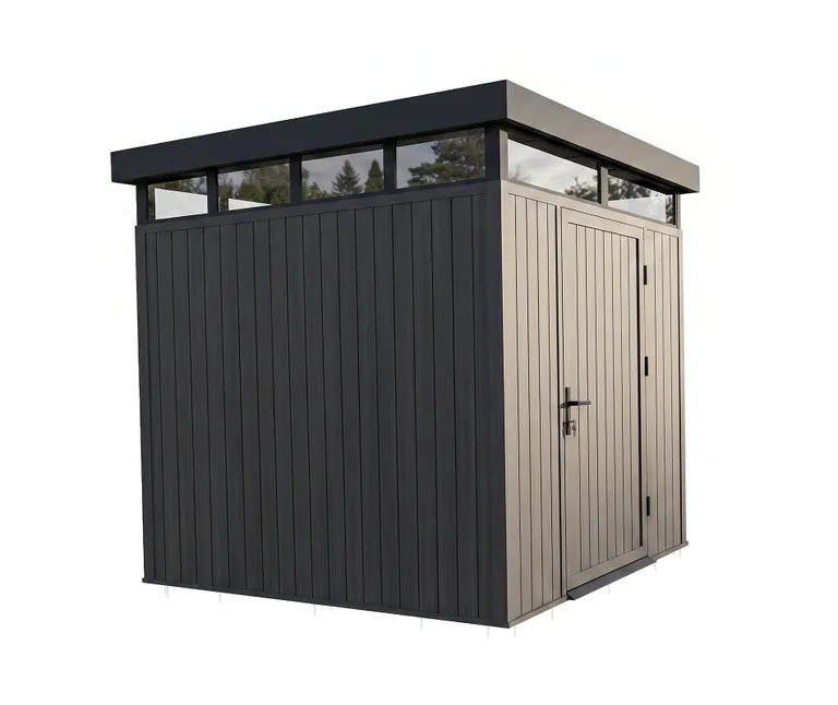 HORI Gartenhaus mit Flachdach 300 x 300 cm 5