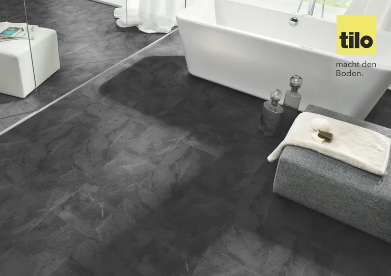 tilo Klick-Vinylboden ELEGANTO SPA Schiefer Natur Steinoptik wave Landhausdiele 0