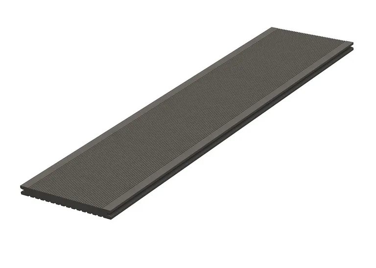 megawood Terrassendielen WPC Classic Plus Jumbo schiefergrau massiv 21 x 242 mm 1