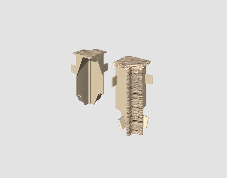EGGER Innenecke Cubical Eiche graubraun 6 cm 0