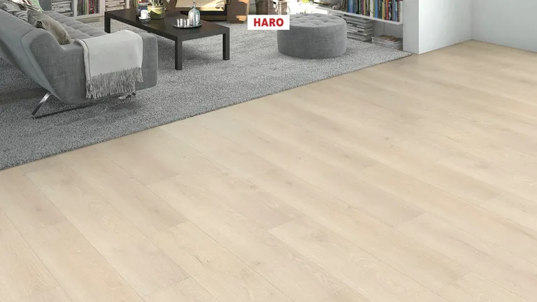 HARO Laminat Tritty 90 Eiche Flavia weiß authentic Landhausdiele 2