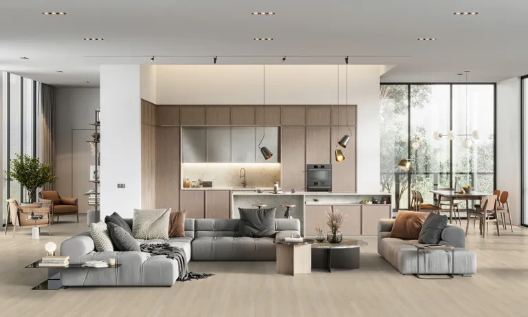 Gerflor Klick-Vinylboden Virtuo 30 Rigid Acoustic Bohem Beige (Eir) Landhausdiele 0