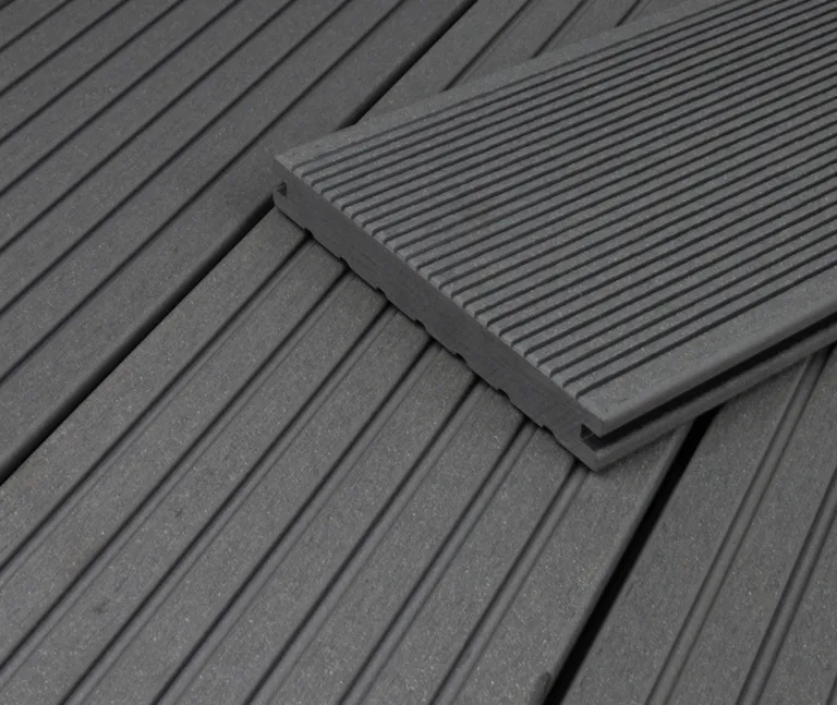 HORI Terrassendielen WPC/BPC Vollprofil massiv grau 20 x 145 mm 0