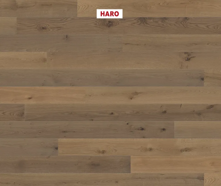 HARO Parkett 2500 Eiche samtbraun strukturiert Landhausdiele 0