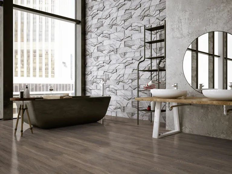 Gerflor Klebe-Vinylboden Senso Rustic 0728 Cleveland Dark Landhausdiele selbstklebend 5