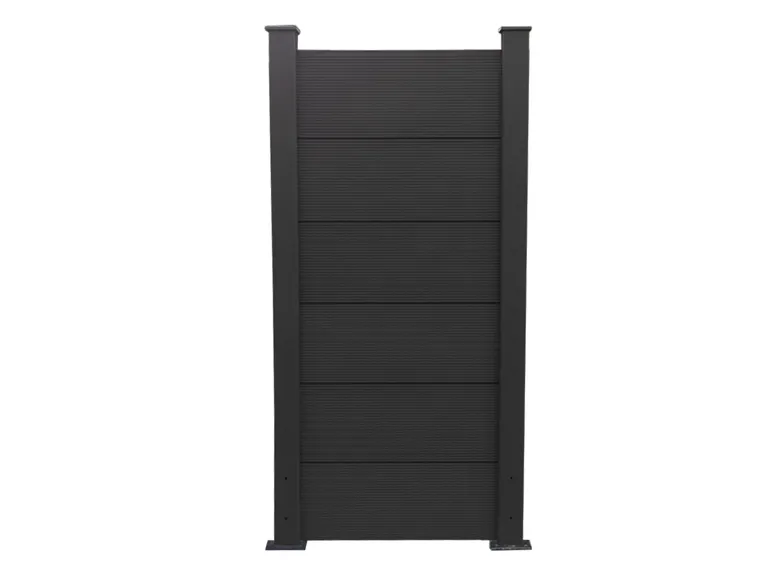 HORI WPC Sichtschutzzaun Stecksystem XXL Anbauset 0