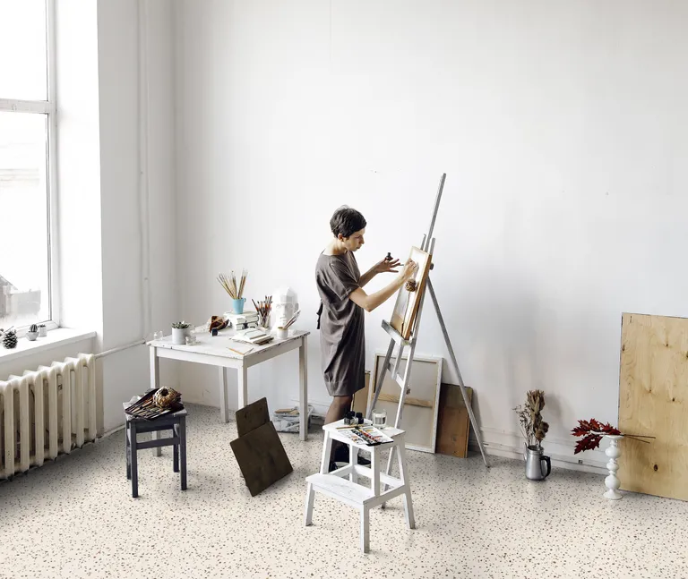 Gerflor Klebe-Vinylboden, Senso Unik, Fliese, Felizia Ocre 0