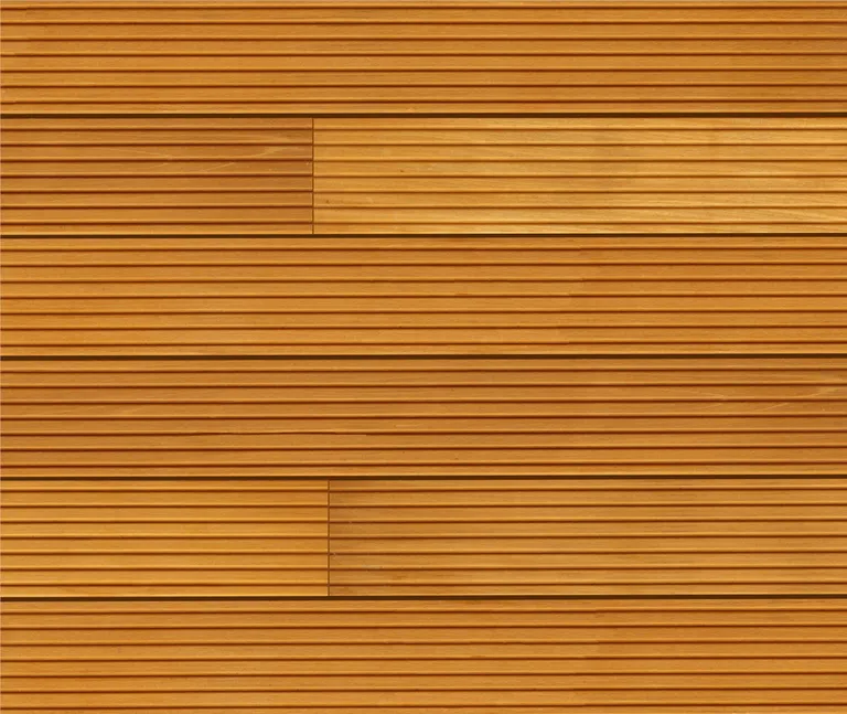 HORI Terrassendielen Komplettset Garapa Kombi-Profil künstlich getrocknet 25 x 145 mm 1