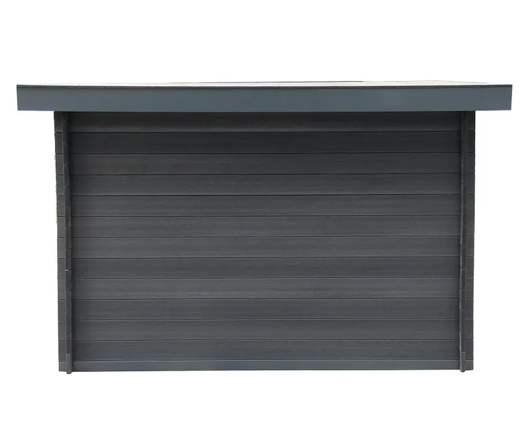 HORI Gartenhaus WPC Pultdach 8
