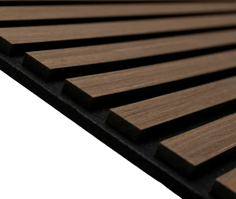 HORI WALL Akustik Dekor Wandpaneele Walnut quadratisch 7