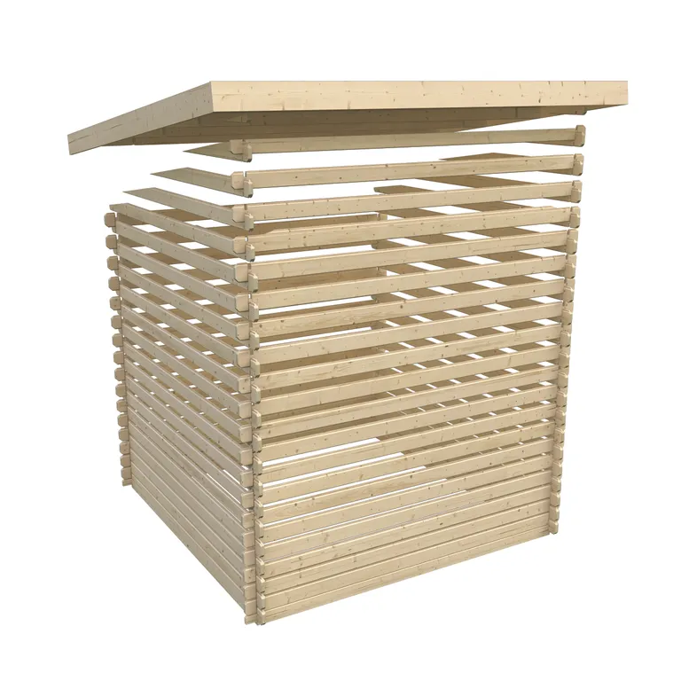 Karibu System-Sauna Komplettset Torge Fronteinstieg 38 mm 6