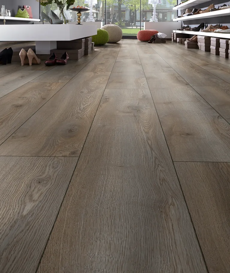 KRONOTEX Laminat Mammut Plus D40762 Eiche Titan Landhausdiele 4