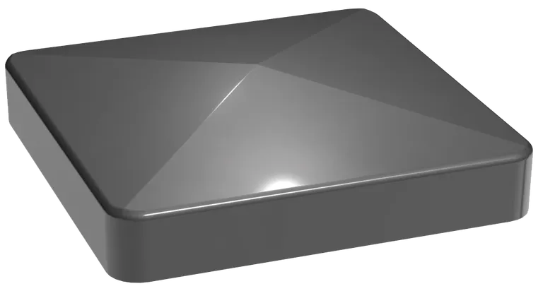 GroJa WPC/BPC Solid Sichtschutzzaun Stecksystem mit Alu-Pfosten Komplettset 7